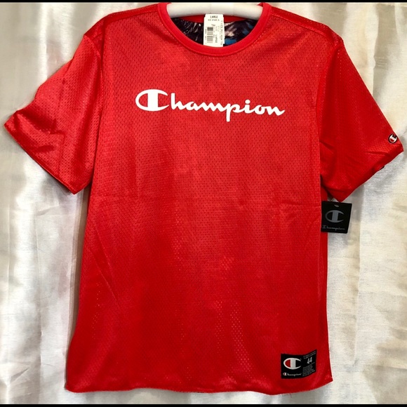 champion reversible mesh tee